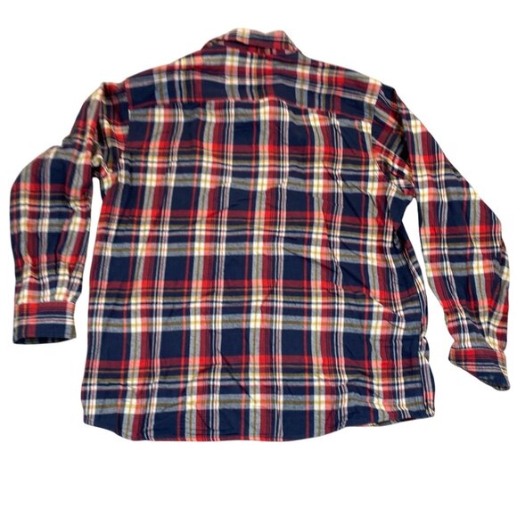 Red Head Mens XL Plaid Flannel Shirt Authentic Goods 100% Cotton Button Closure - Picture 2 of 12
